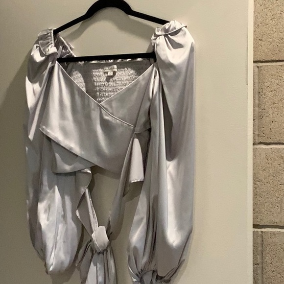 For love & lemons Argent Romantic  blouse sz s - Picture 4 of 13